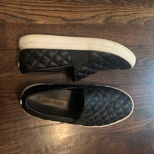 Steve Madden black sneakers